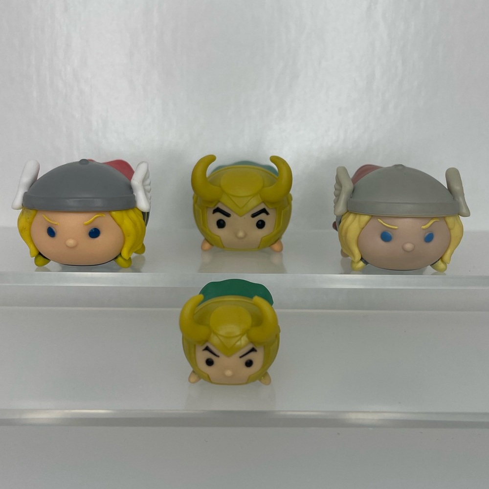 Marvel Thor and Loki Tsum Tsum Vinyl Figures